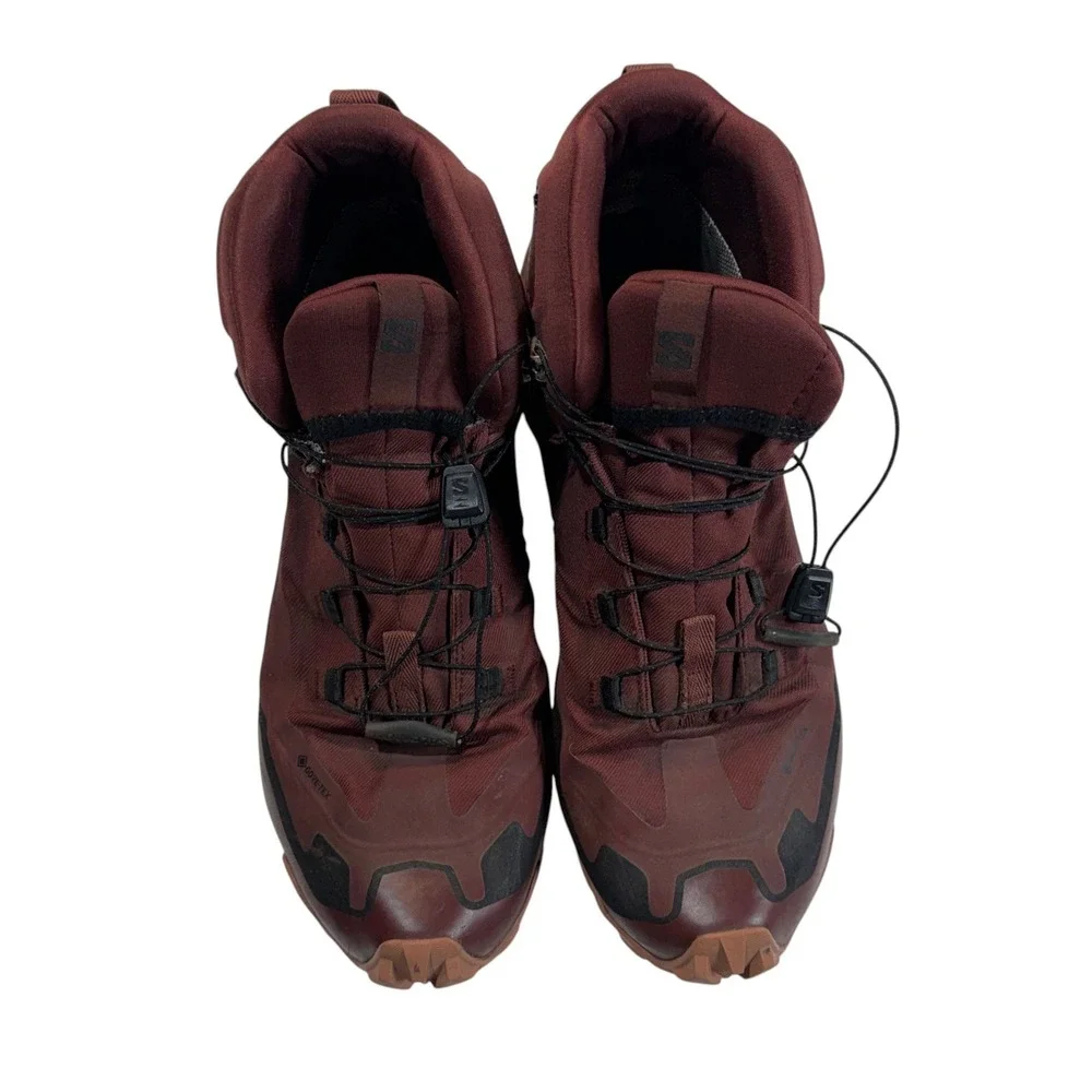 Salomon Men's Burgundy Brown Trail Running Boots